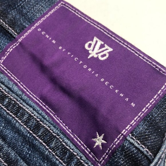 DVB DENIM BY BECKHAM FLARE JEANS 25x33 😎 (fits xxs to xs) - Picture 11 of 11